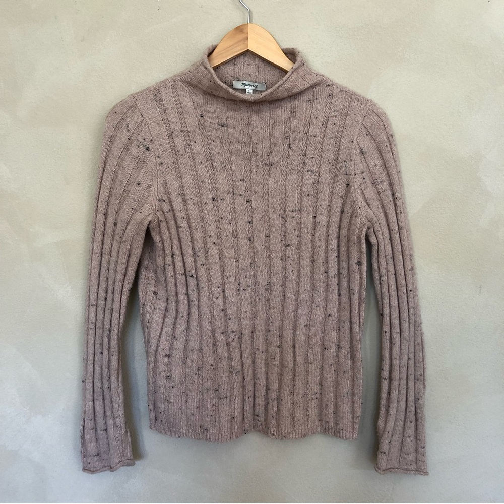 Madewell Donegal Evercrest turtleneck sweater